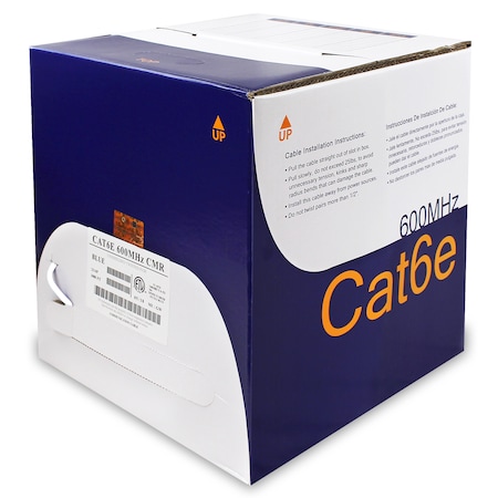 Bestlink Netware CAT6 Solid Wire Bulk CMR Cable- 1000ft- White 101000WT